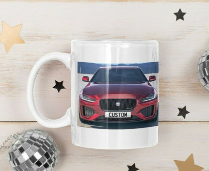 Personalised Jaguar XE R Mug