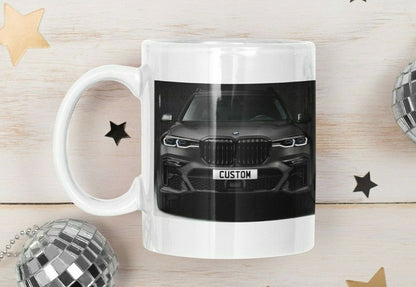 Personalised BMW X7 Dark Shadow Edition Mug