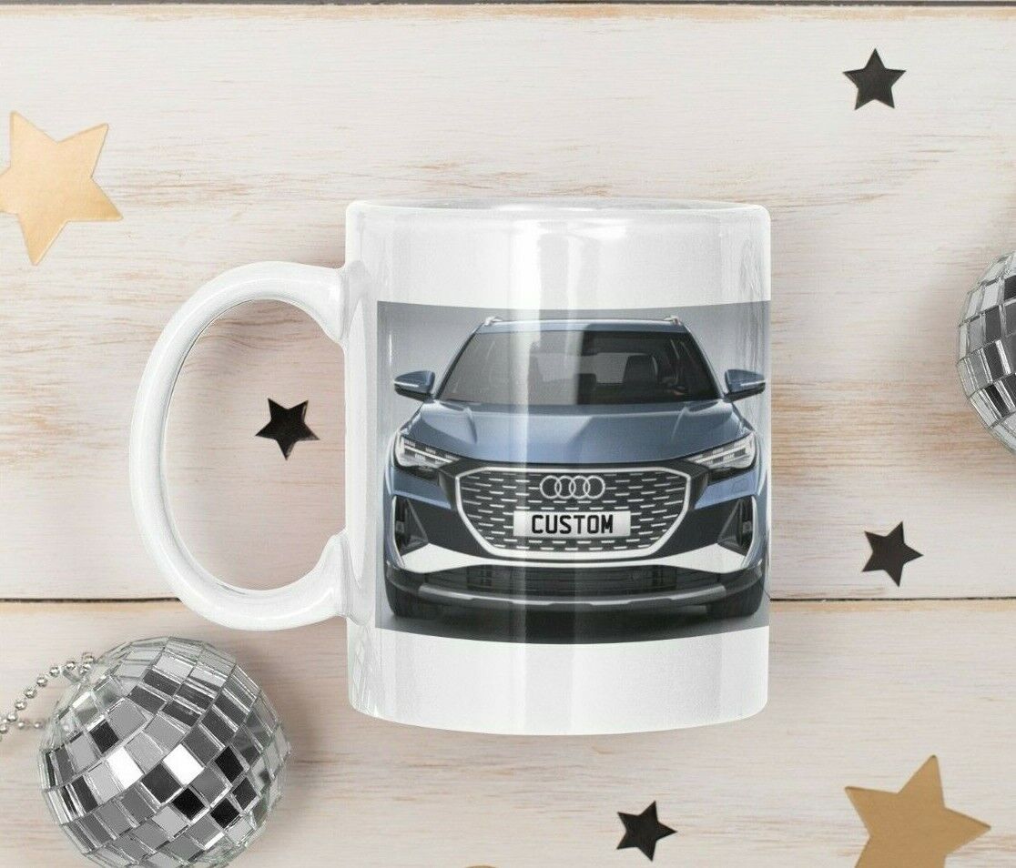 Personalised Audi Q4 E-tron S-line Mug