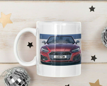 Personalised Audi S5 Cabriolet Mug