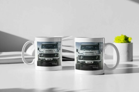 Personalised Land Rover Defender Mug