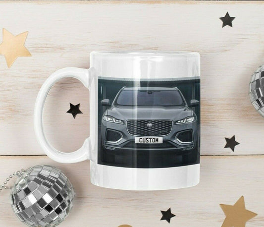 Personalised Jaguar F-Pace Mug