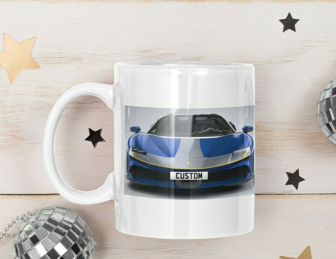 Personalised Ferrari SF90 Spider Mug