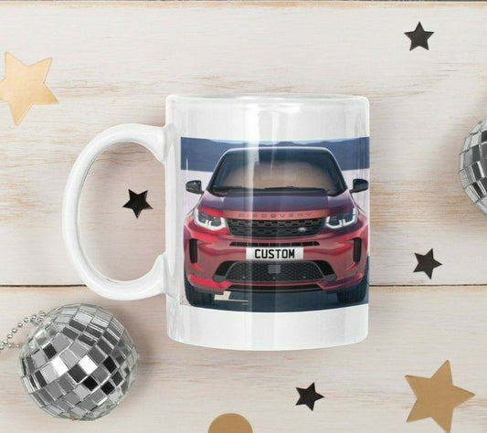 Personalised Land Rover Discovery Sport Mug