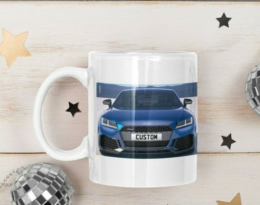 Personalised Audi TT RS Coupe Mug