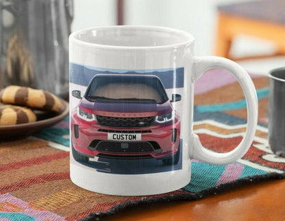 Personalised Land Rover Discovery Sport Mug