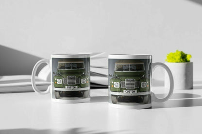 Personalised Land Rover Series 3 Mug