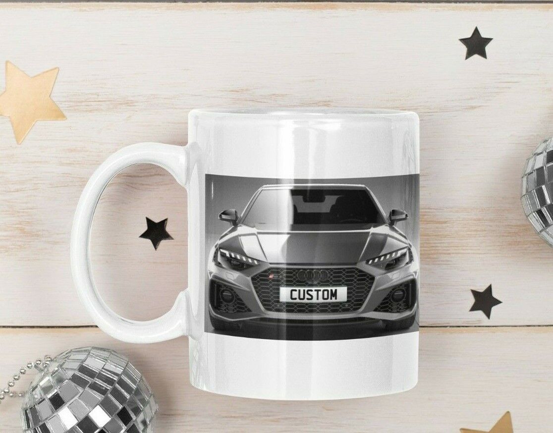 Personalised Audi RS4 Saloon Mug