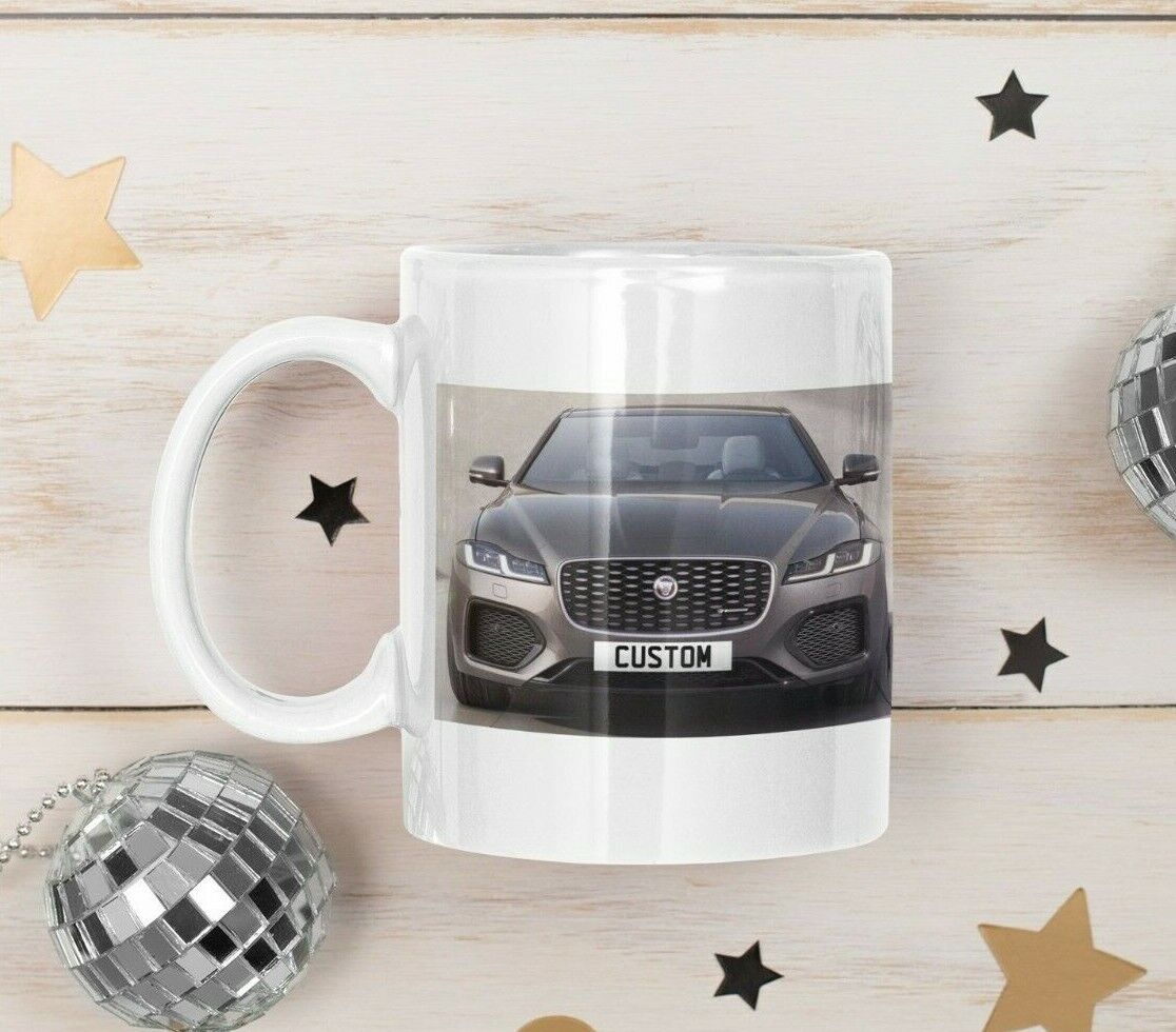 Personalised Jaguar XF Mug