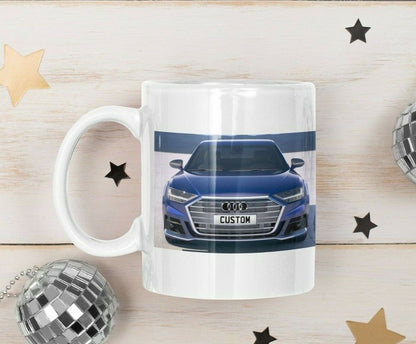 Personalised Audi S8 Mug