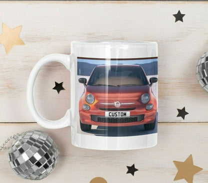 Personalised Fiat 500 Mug