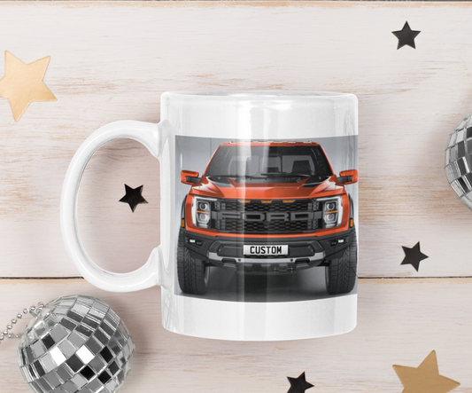 Personalised Ford F150 Raptor Mug