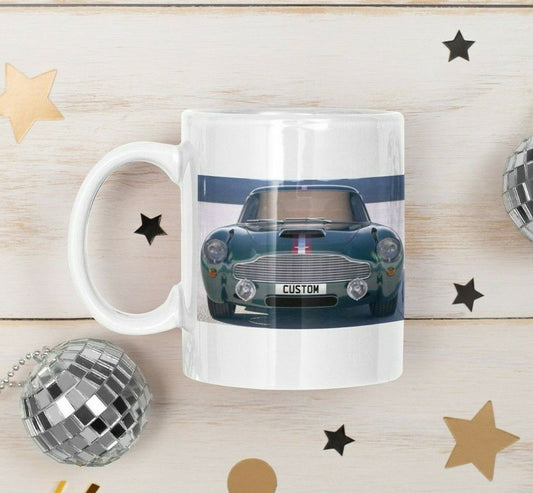 Personalised Aston Martin DB4 GT Continuation Mug