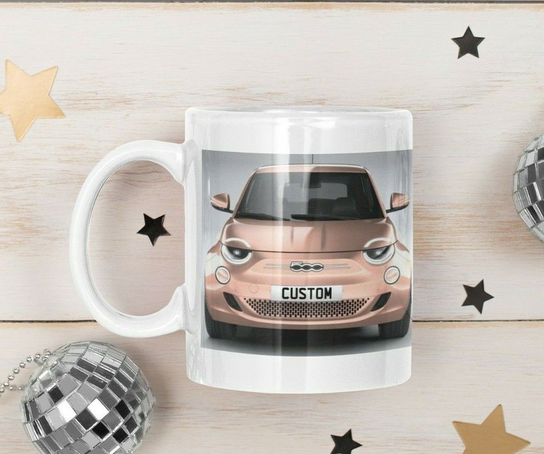 Personalised Fiat 500 3+1 Mug