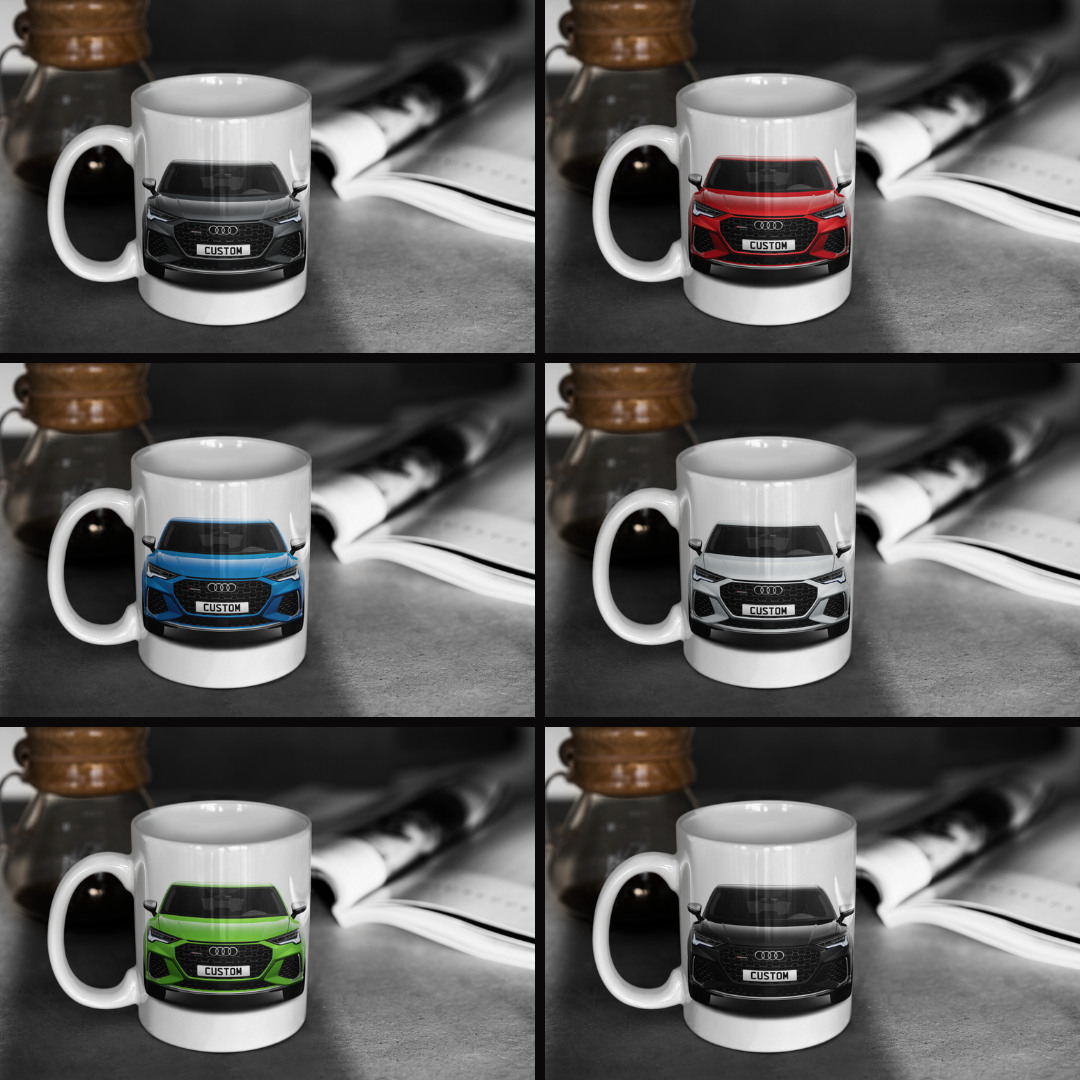 Personalised Audi RS Q3 Sportback Mug