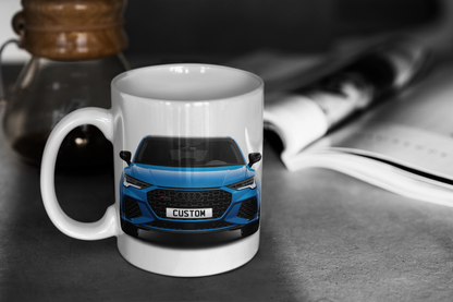 Personalised Audi RS Q3 Sportback Sport Edition Mug