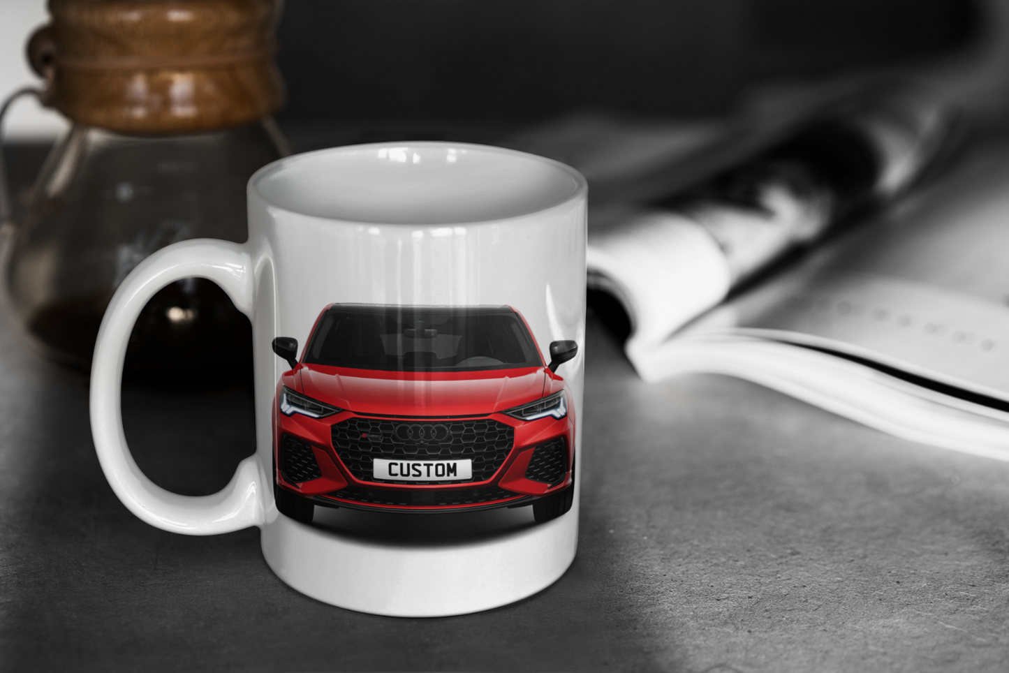 Personalised Audi RS Q3 Sportback Vorsprung Mug