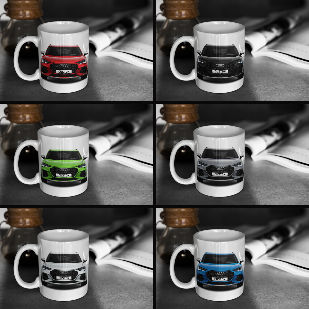 Personalised Audi RS Q3 Mug