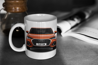 Personalised Audi Q3 Sportback TFSI e S Line Mug