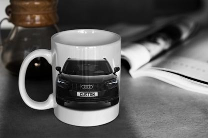 Personalised Audi Q3 TFSI e Black Edition Mug