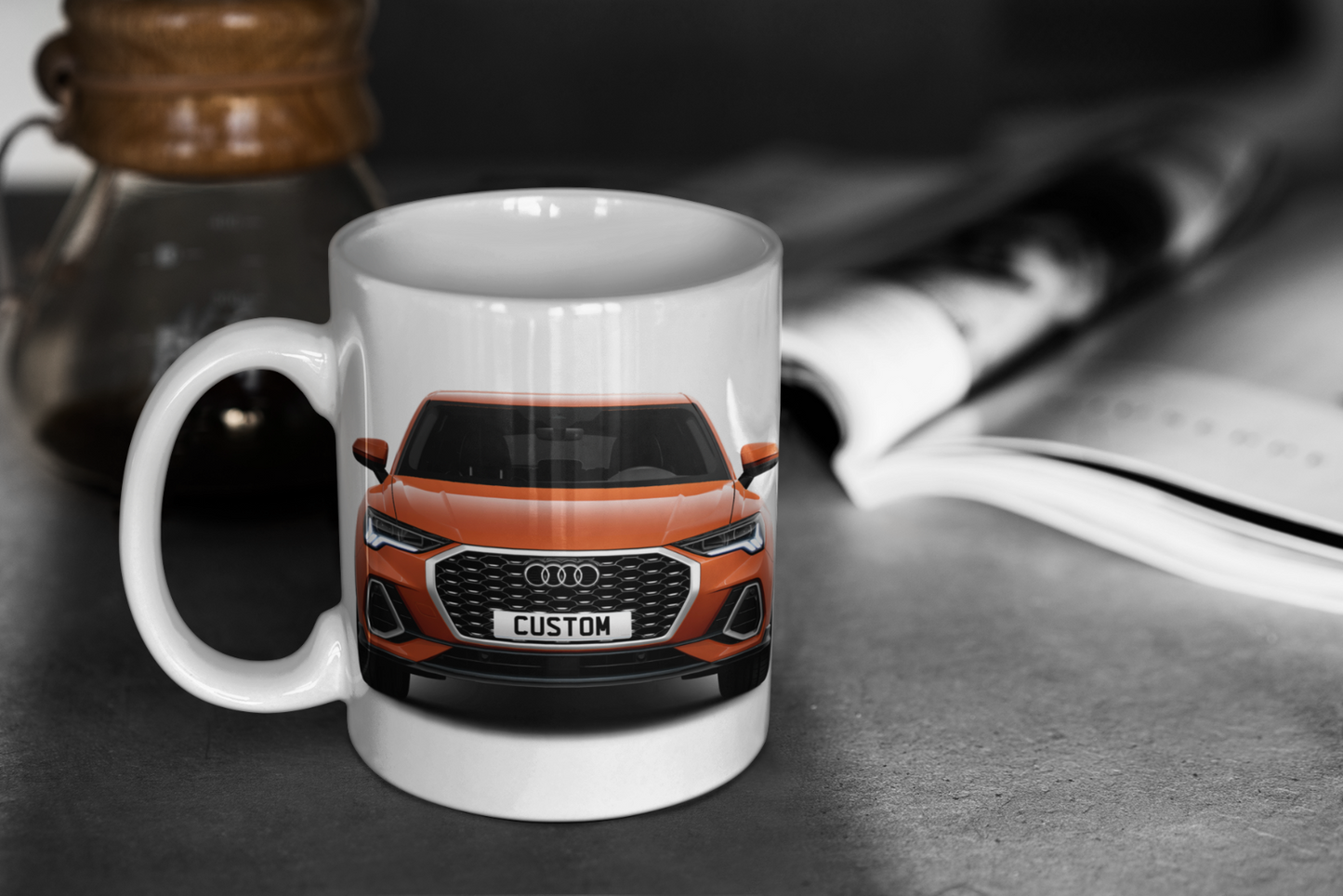 Personalised Audi Q3 Sportback S Line Mug