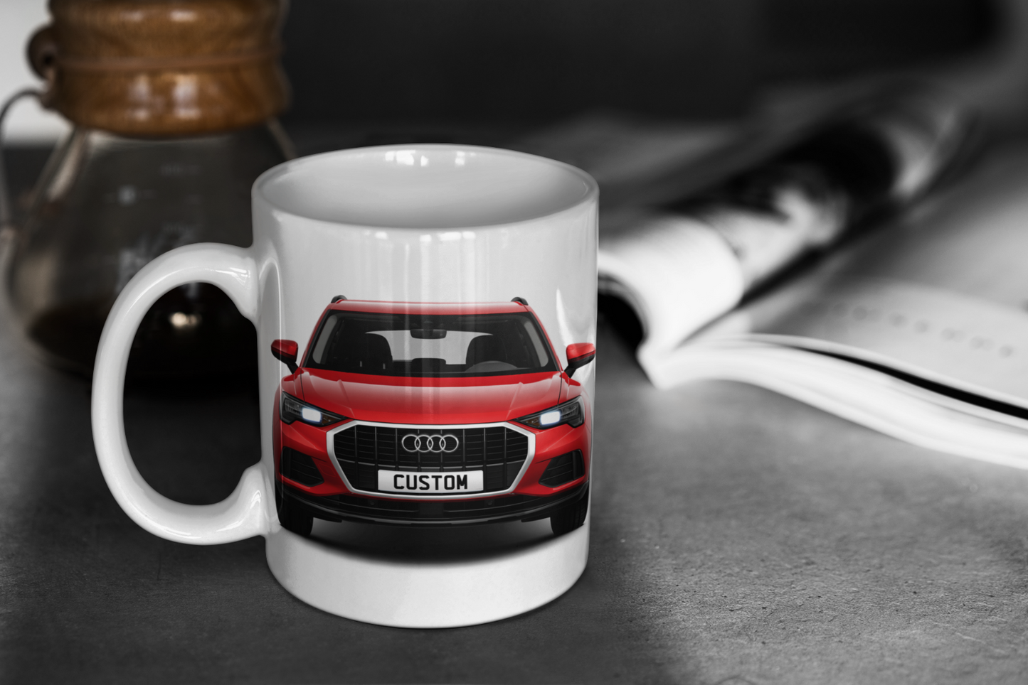 Personalised Audi Q3 TFSI e Technik Mug