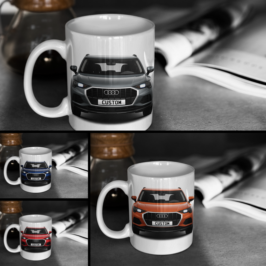 Personalised Audi Q3 Technik Mug