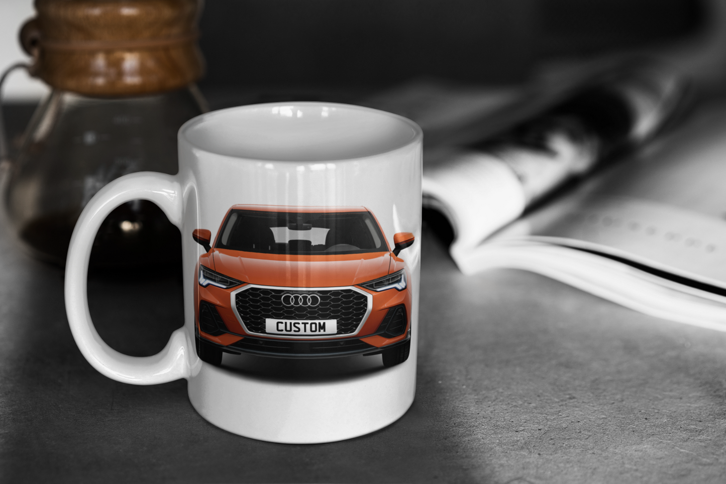 Personalised Audi Q3 Sportback Sport Mug