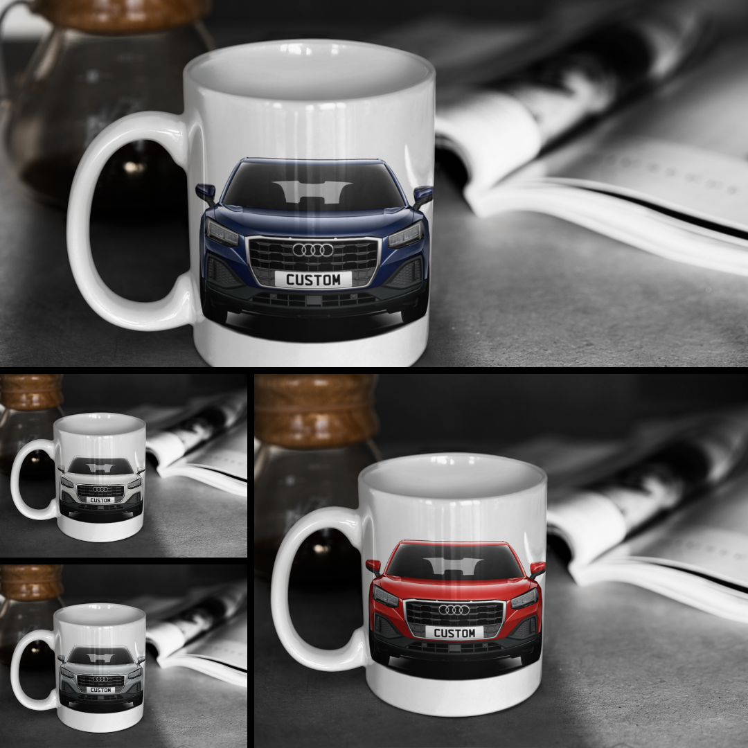 Personalised Audi Q2 Technik Mug