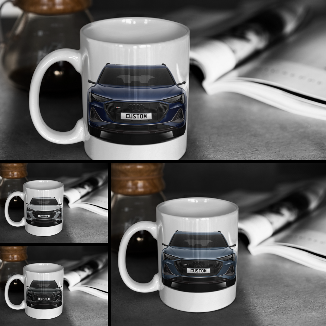 Personalised Audi e-tron Sportback Vorsprung Mug