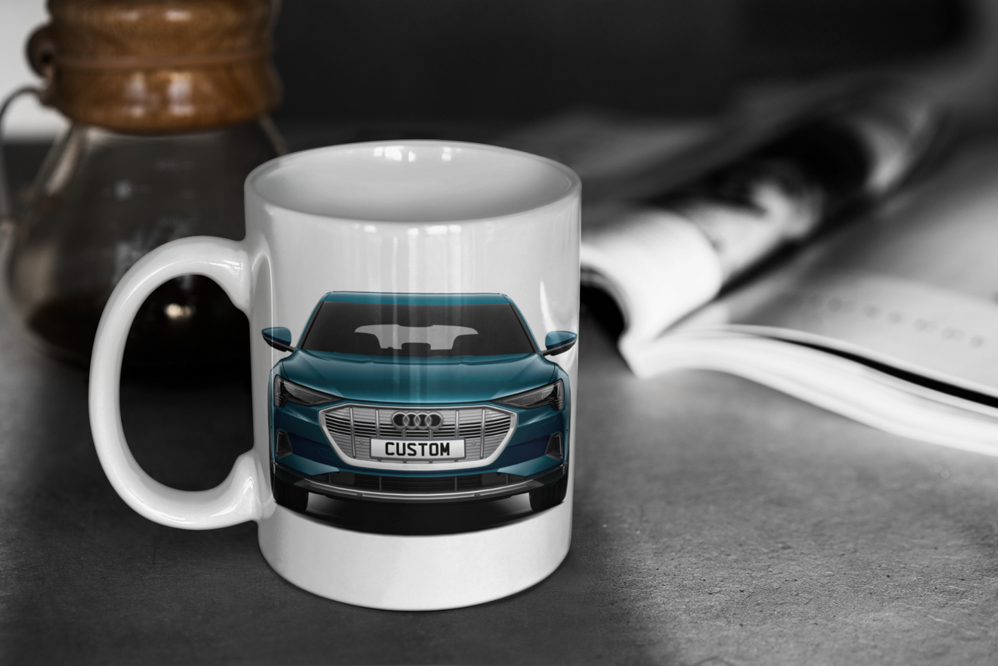 Personalised Audi e-tron Technik Mug