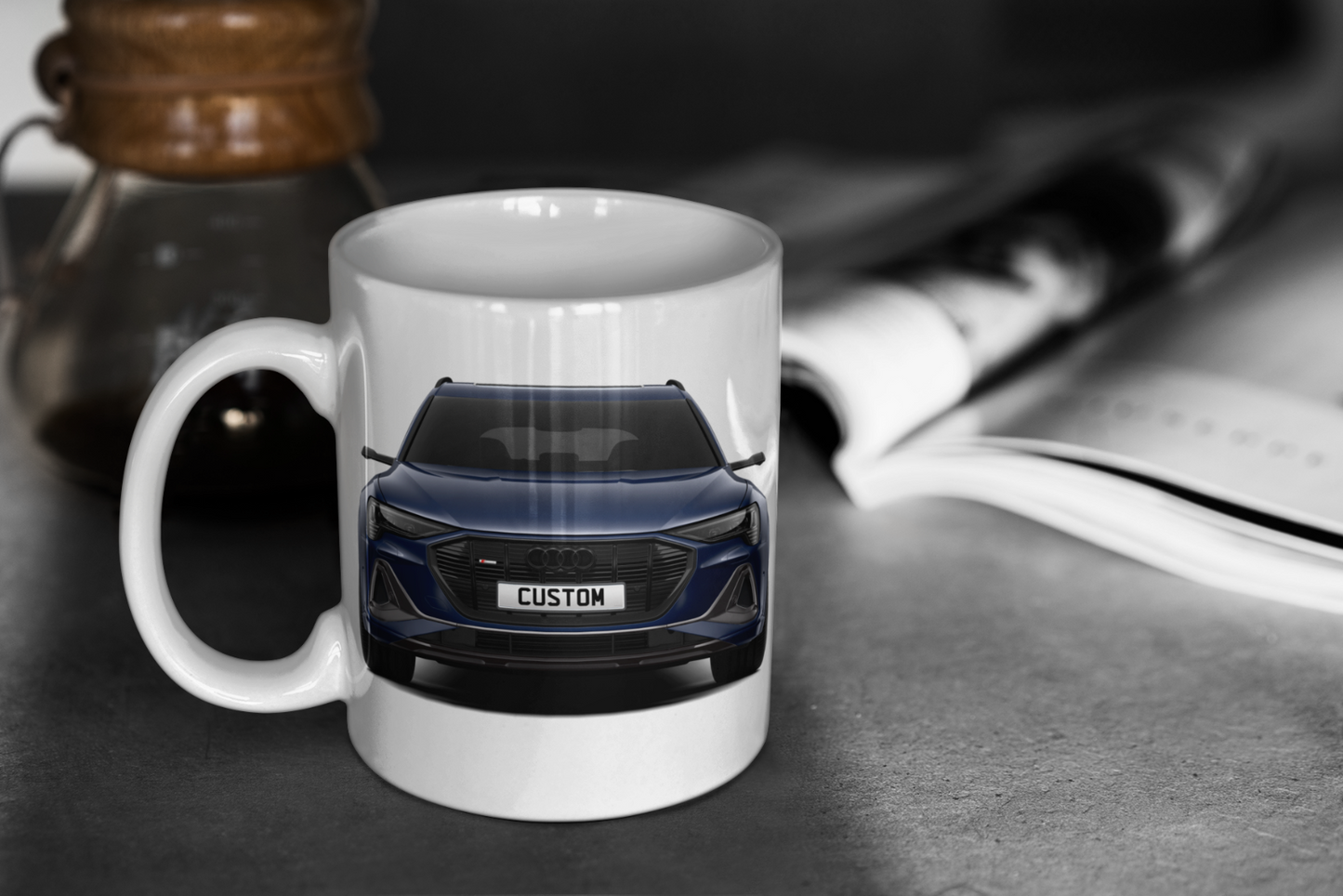 Personalised Audi e-tron Sportback Vorsprung Mug