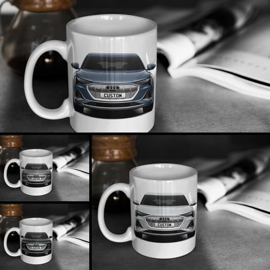 Personalised Audi e-tron Sportback S Line Mug Gift - Choice of Colour