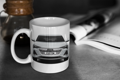 Personalised Audi e-tron Sportback S Line Mug Gift - Choice of Colour