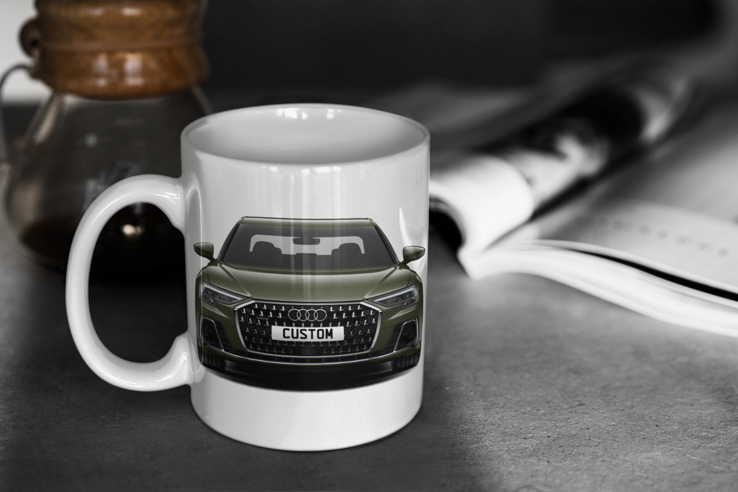 Personalised Audi A8 TFSI e Sport Mug