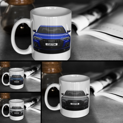 Personalised Audi A8 TFSI e Black Edition Mug