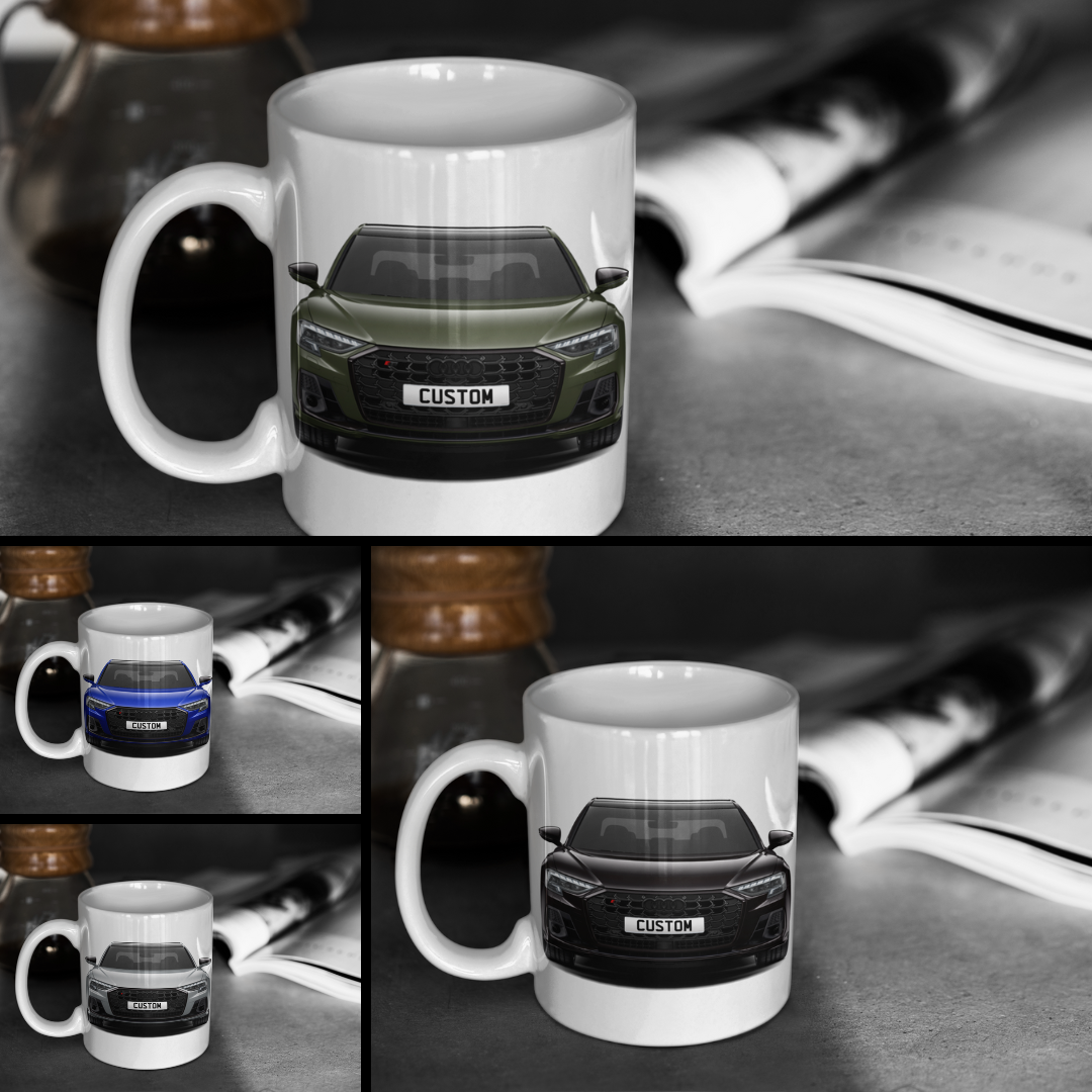 Personalised Audi S8 Vorsprung Mug