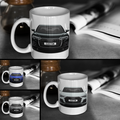 Personalised Audi A8 S Line Mug