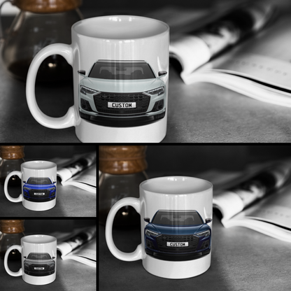 Personalised Audi A8 L TFSI e Vorsprung Mug