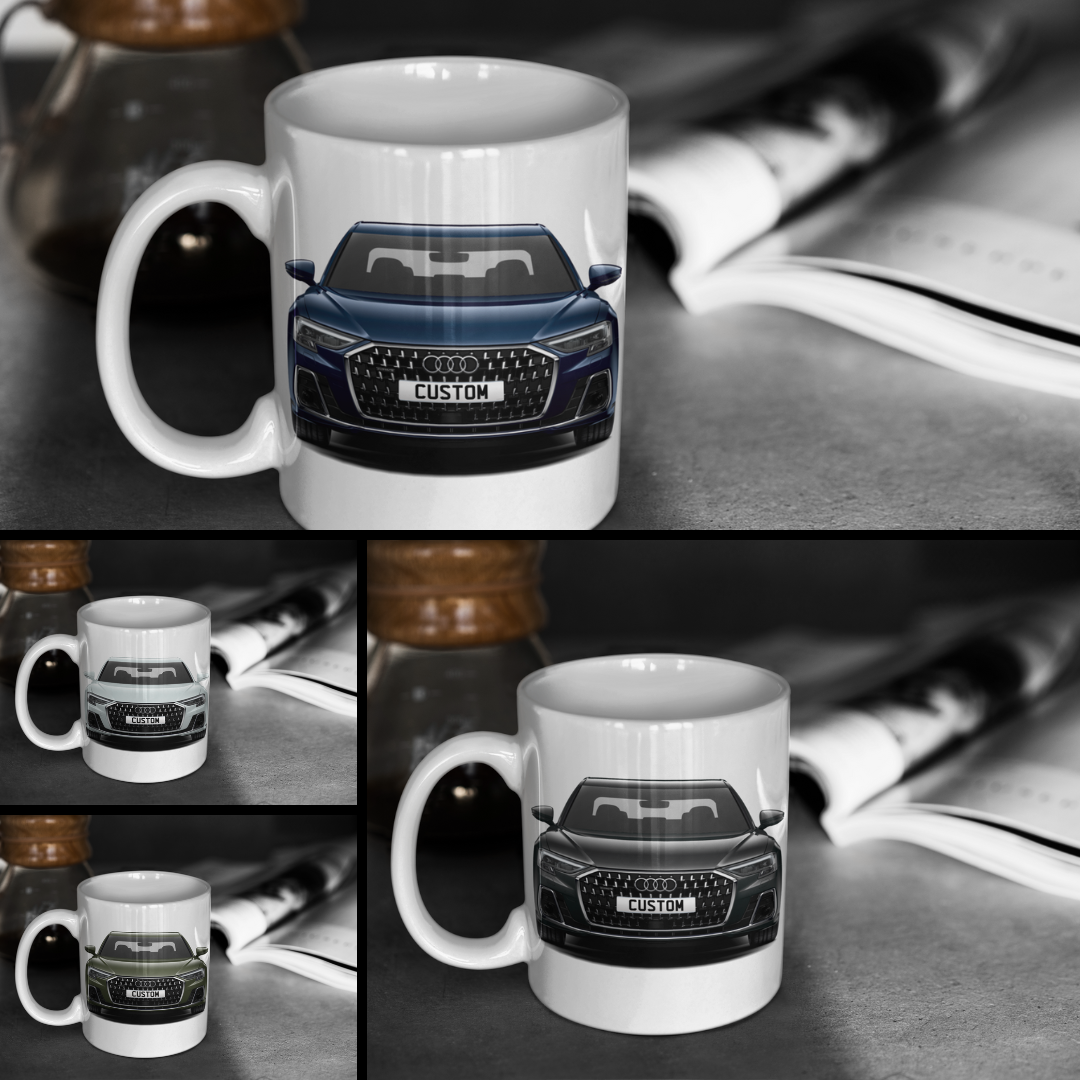 Personalised Audi A8 Sport Mug