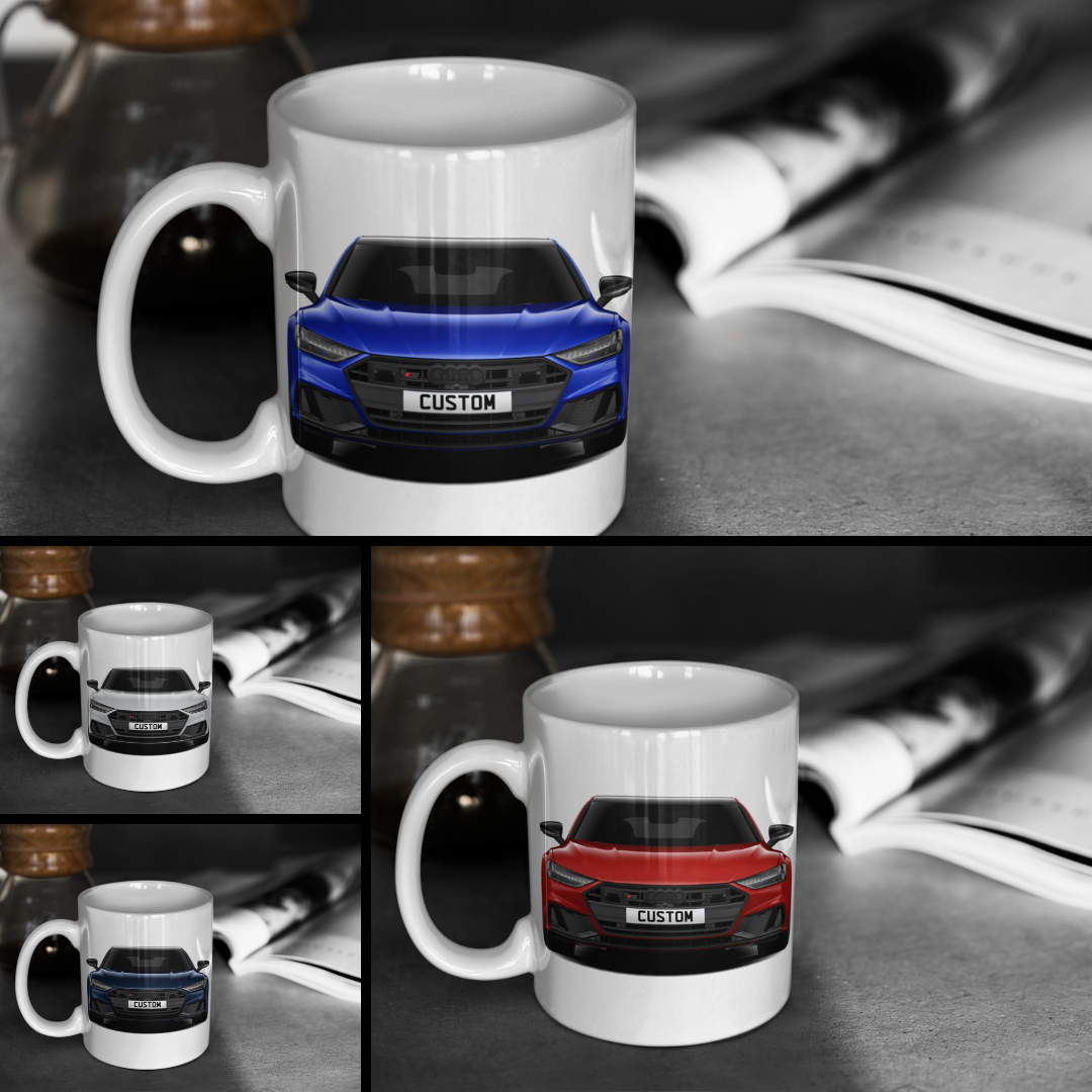 Personalised Audi S7 Sportback Vorsprung Mug