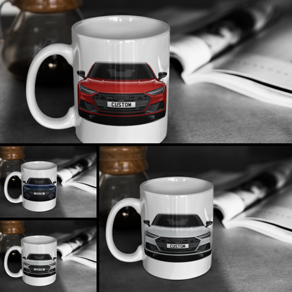 Personalised Audi A7 Sportback TFSI e Vorsprung Mug