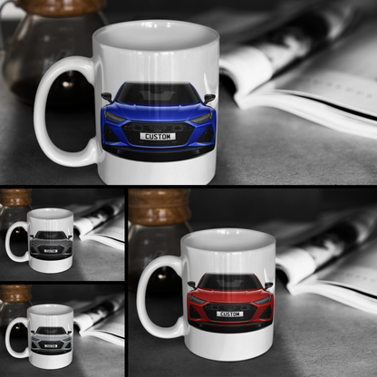 Personalised Audi RS7 Sportback Vorsprung Mug