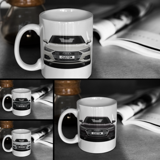 Personalised Audi A7 Sportback Sport Mug