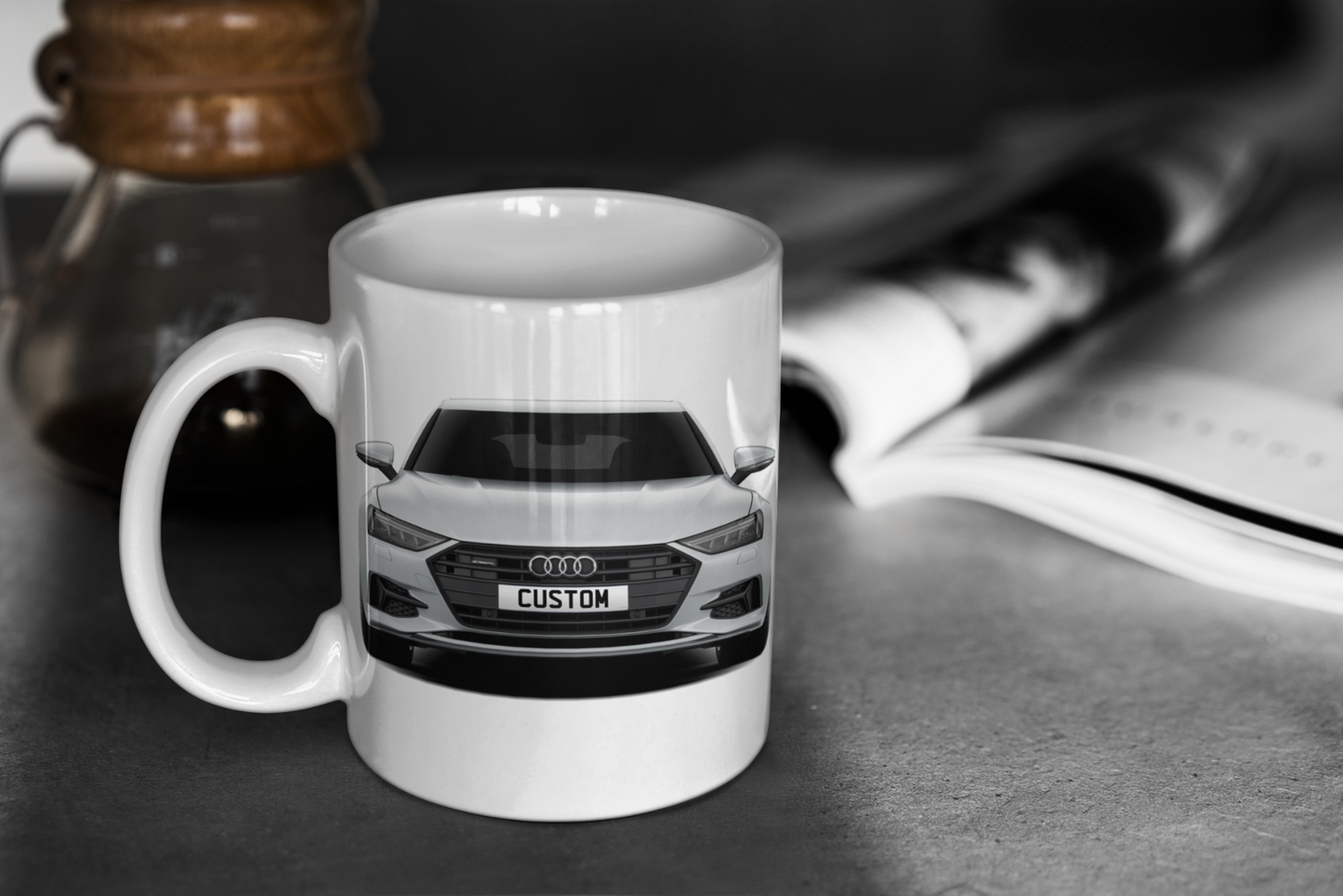 Personalised Audi A7 Sportback TFSI e Sport Edition Mug