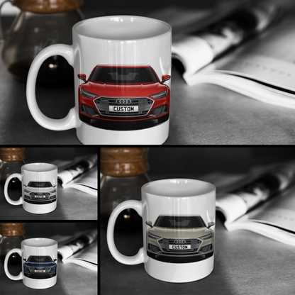 Personalised Audi A7 Sportback TFSI e S Line Mug