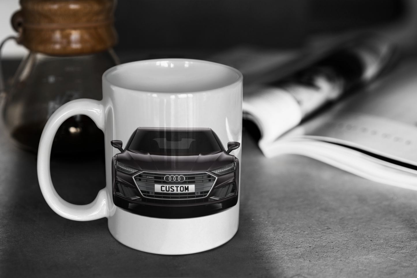 Personalised Audi A7 Sportback S Line Mug