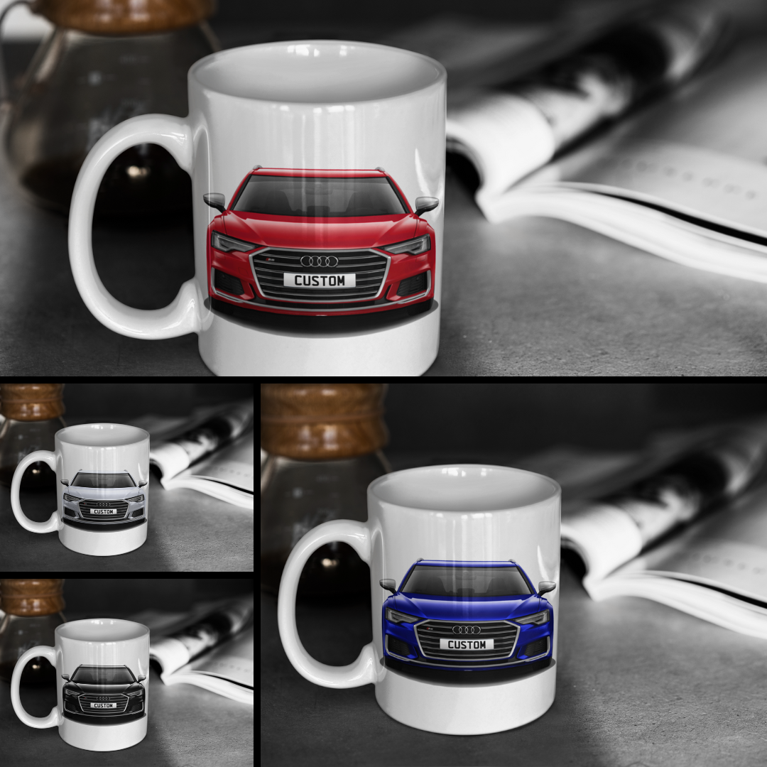 Personalised Audi S6 Avant TDI Mug