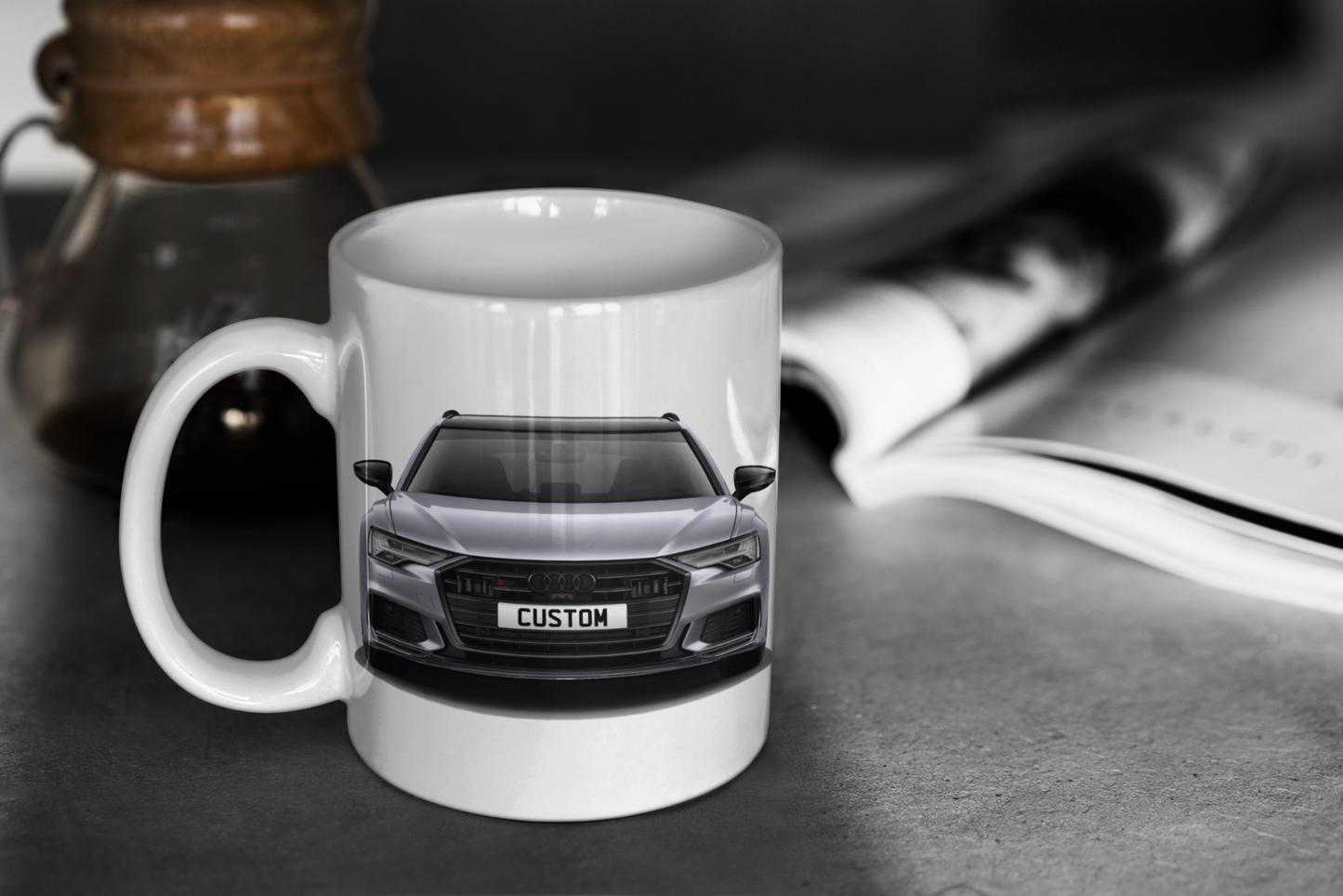 Personalised Audi S6 Avant Vorsprung TDI Mug