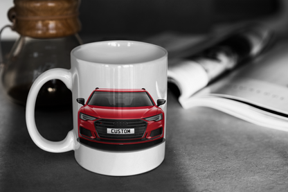 Personalised Audi S6 Avant Black Edition TDI Mug Gift